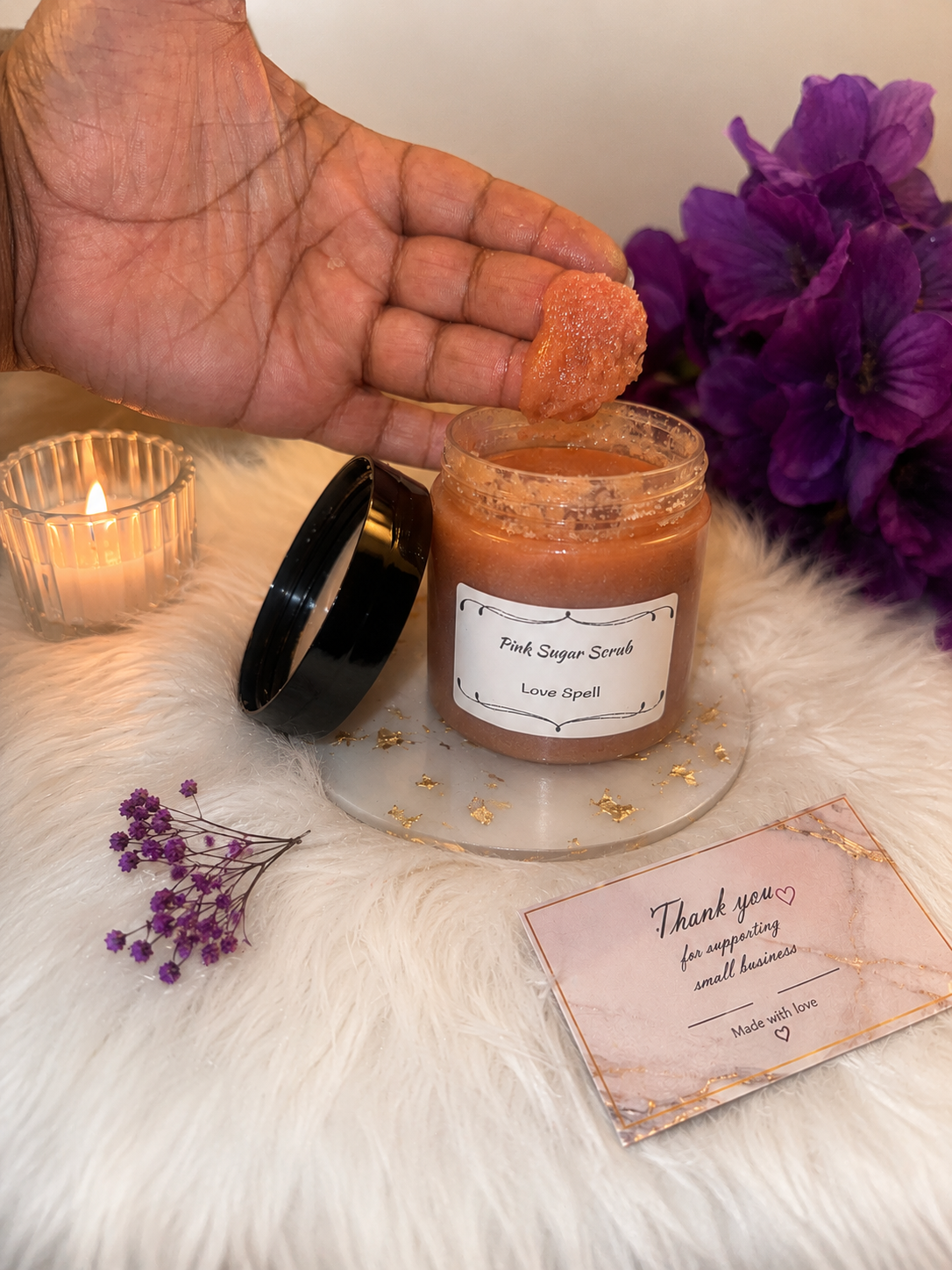 Pink Body Scrub