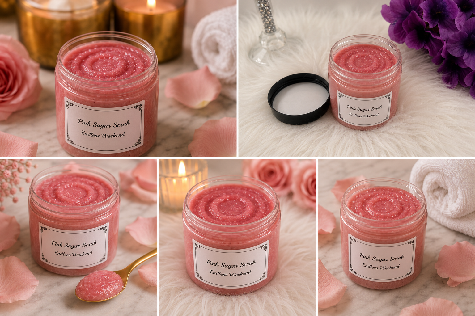 Pink Body Scrub