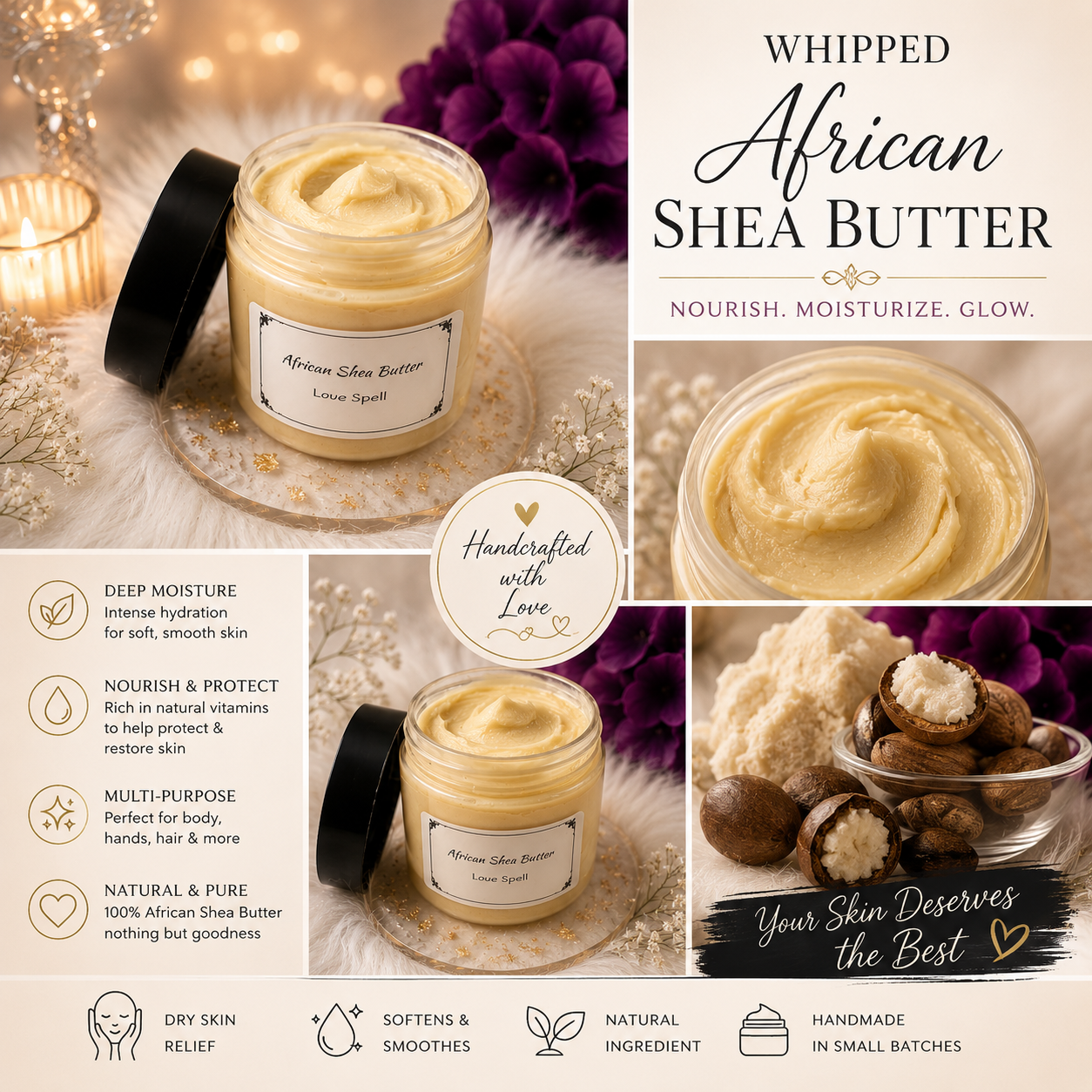 Whipped African Shea Butter