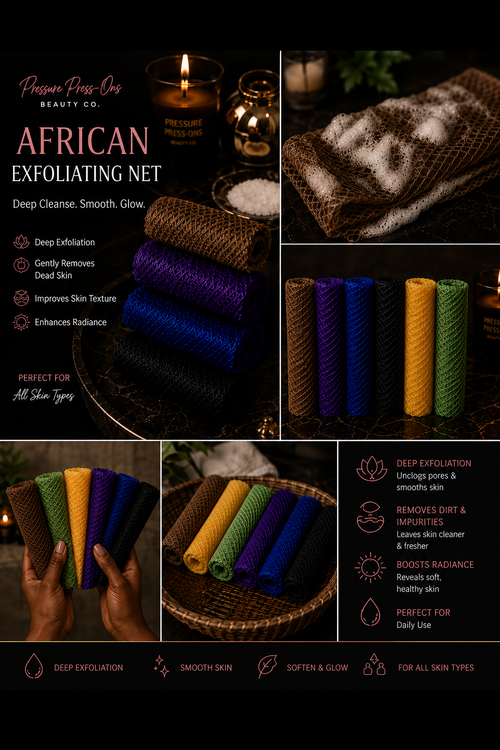African Mesh Towel